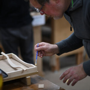 One Week taster course - tray making. Wood Finishing