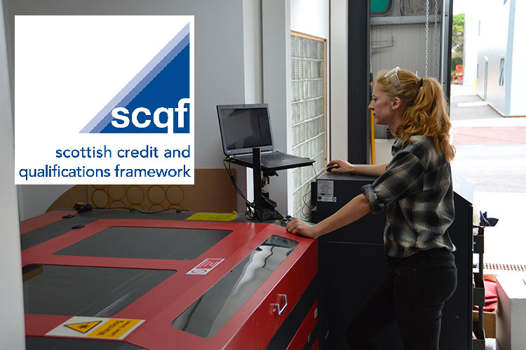 Scottish Qualifications Authority (SQA) have credit rated our popular 50 Week Furniture Design and Makers’ course at SCQF Level 8